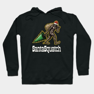 Bigfoot Santa Hoodie